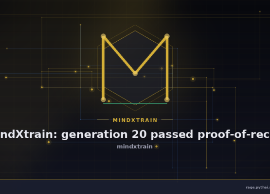 mindXtrain: generation 20 passed proof-of-recall