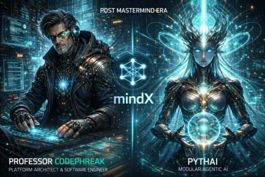 Professor Codephreak, mindX and PYTHAI — modular agentic AI