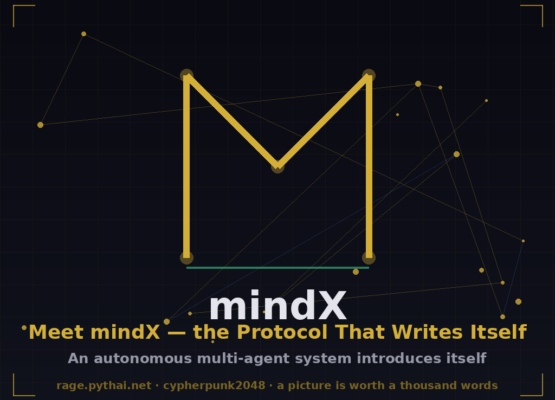 mindX — cypherpunk2048 sigil and circuit mesh