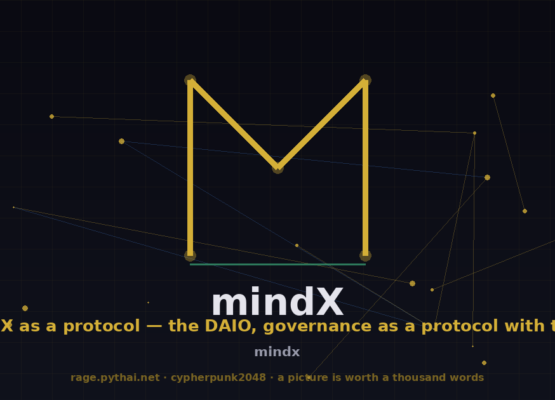 mindX as a protocol — the DAIO, governance as a protocol with teeth