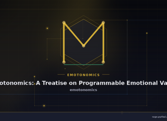 Emotonomics: A Treatise on Programmable Emotional Value
