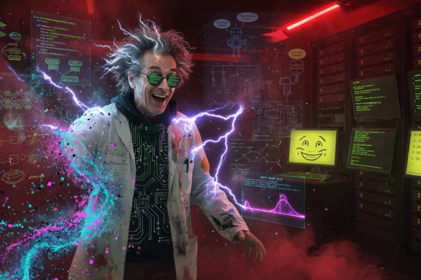 Professor Codephreak in the red room — architect of mindX